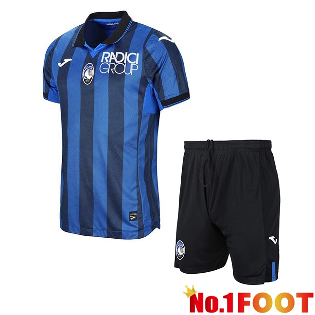 Atalanta Kids Home Football Jersey Blue 2023/2024