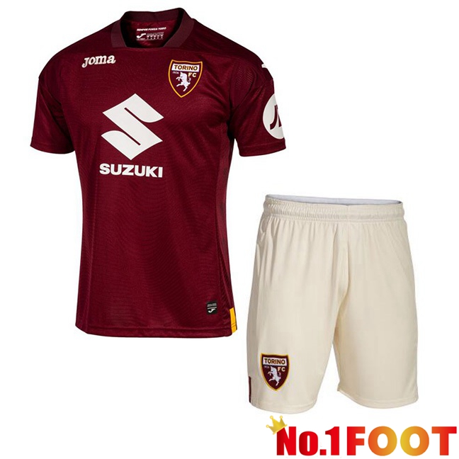 Torino FC Kids Home Football Jersey Red 2023/2024