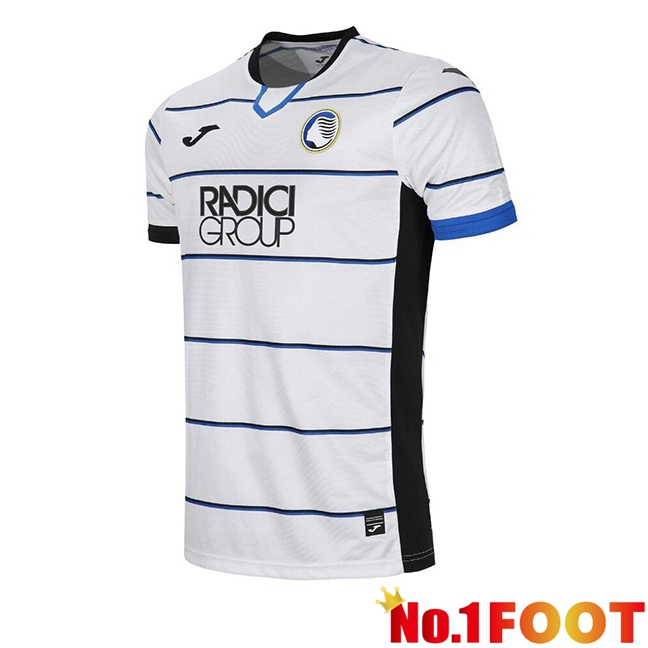 Atalanta Away Football Jersey White 2023/2024