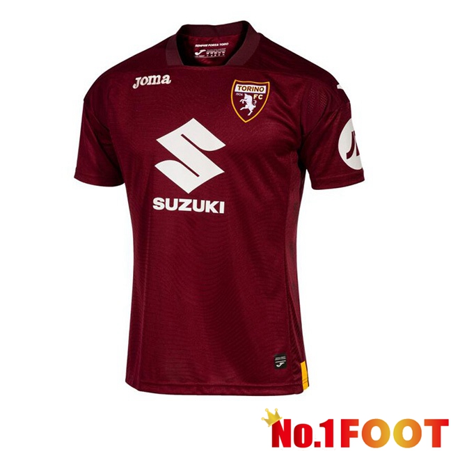 Torino FC Home Football Jersey Red 2023/2024 - Click Image to Close