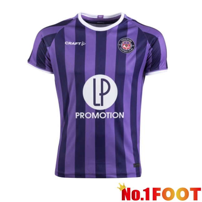 Toulouse Away Football Jersey Purple 2023/2024