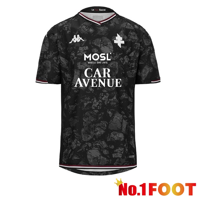 FC Metz Third Football Jersey Black 2023/2024