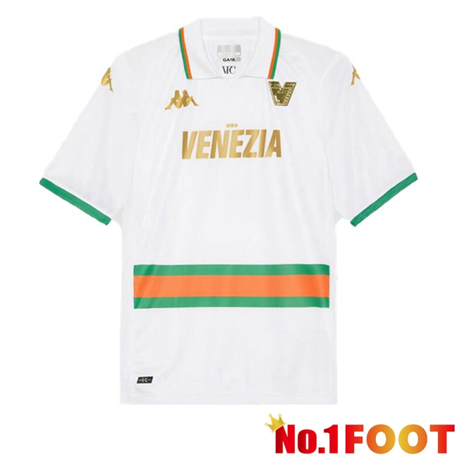 Venise FC Away Football Jersey White 2023/2024 - Click Image to Close