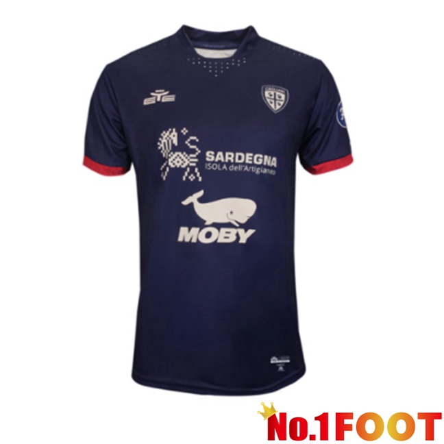 Cagliari Calcio Third Football Jersey Blue Royal 2023/2024