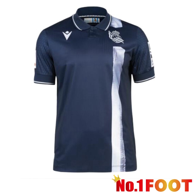 Real Sociedad Away Football Jersey Blue 2023/2024