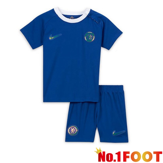 FC Chelsea Kids Home Football Jersey Blue 2023/2024