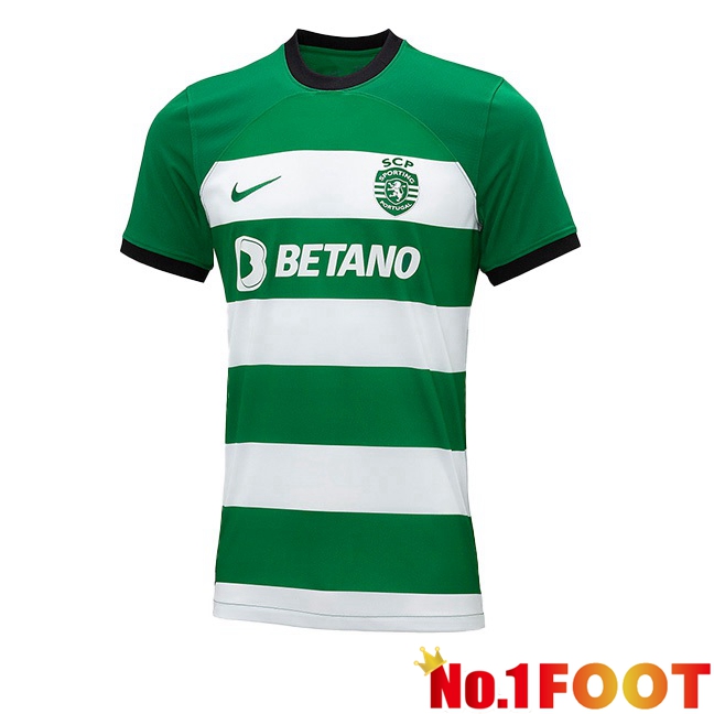 Sporting CP Home Football Jersey Green 2023/2024