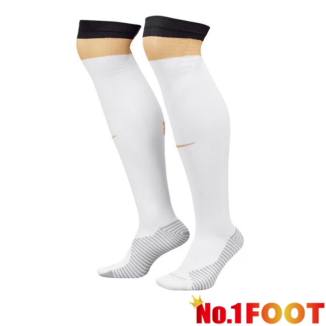 FC Chelsea Soccer Socks Home White 2023/2024