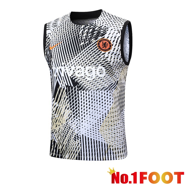 FC Chelsea Soccer Vest Black White 2023/2024