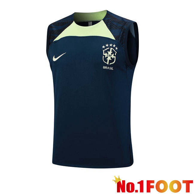 Brazil Soccer Vest Blue Royal 2023/2024