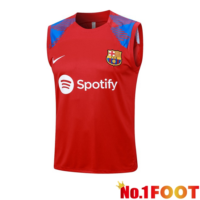 FC Barcelona Soccer Vest Red 2023/2024