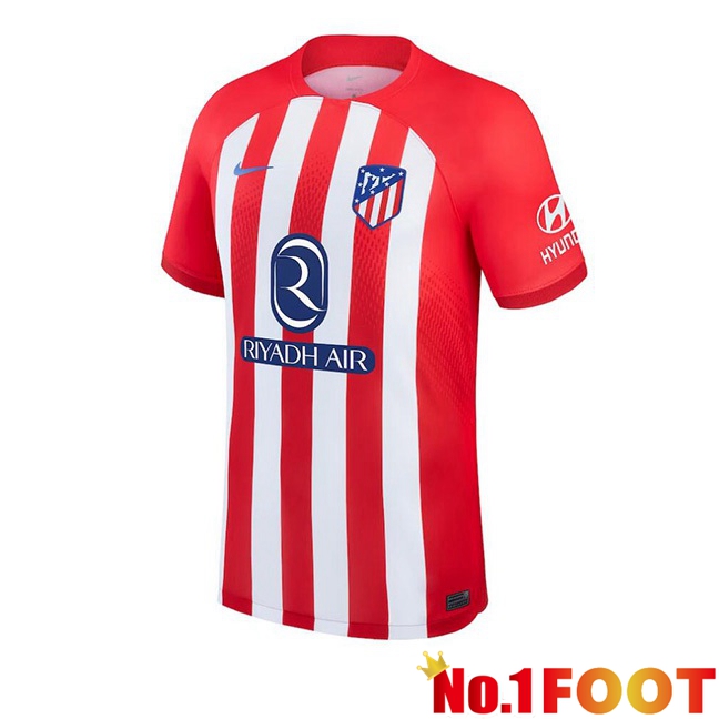 Atletico Madrid Home Football Jersey Red 2023/2024