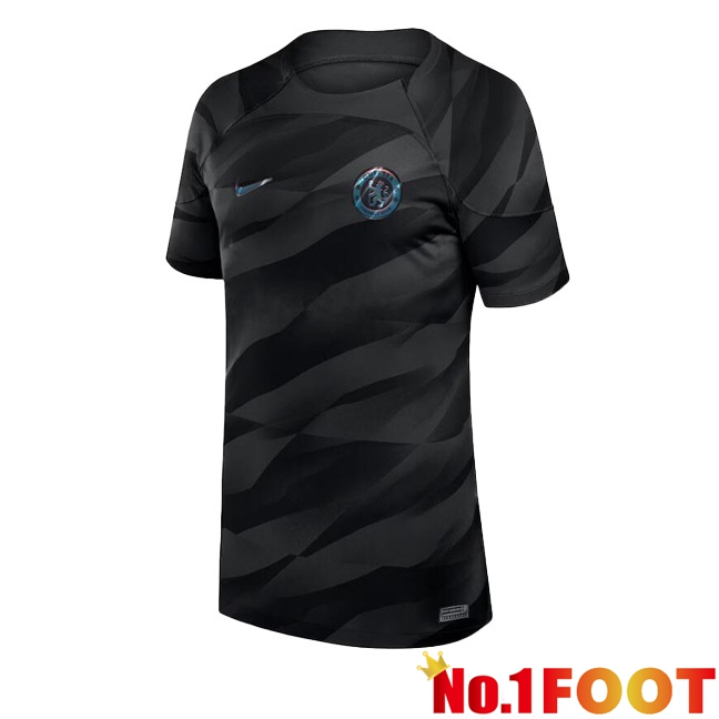 FC Chelsea Football Jersey Goalkeeper Black 2023/2024