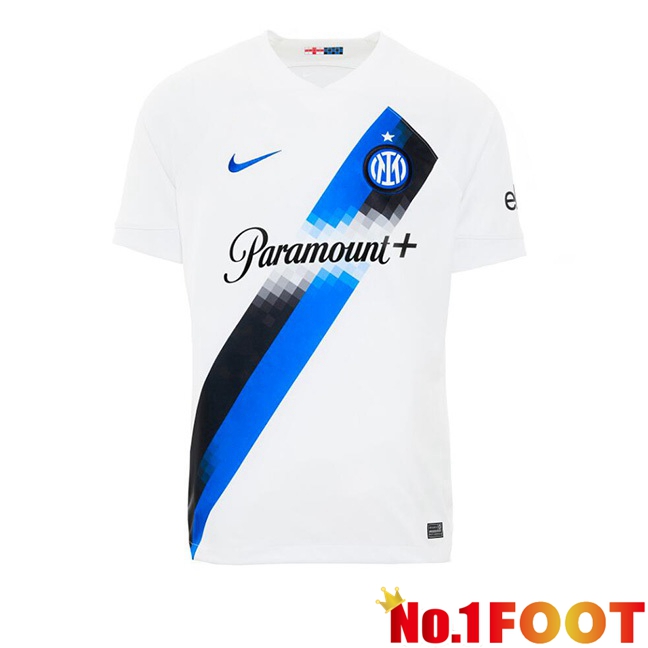 Inter Milan Away Football Jersey White 2023/2024