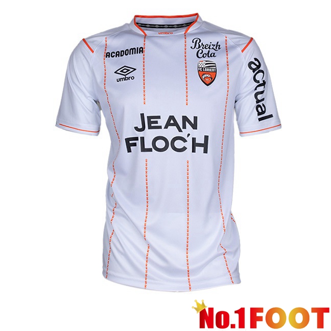 FC Lorient Third Football Jersey Blue White 2023/2024