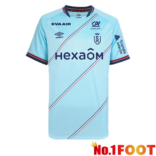 Stade de Reims Away Football Jersey Blue 2023/2024