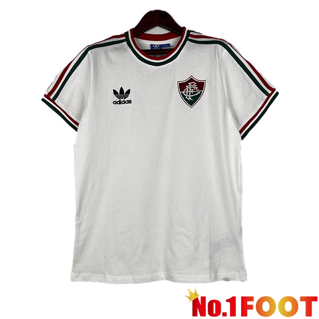 Fluminense Retro Home Football Jersey White 2014-2015