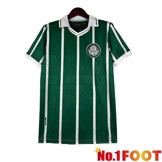 Palmeiras Retro Home Football Jersey Green 1993