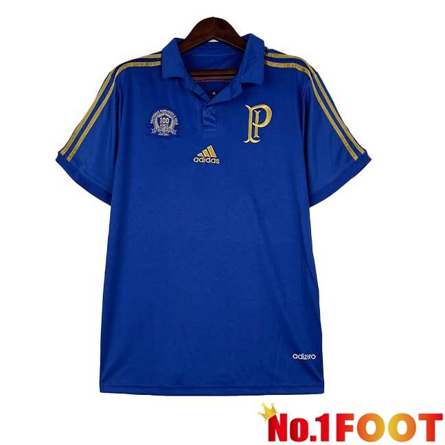 Palmeiras Retro Home Football Jersey Blue 2014-2015