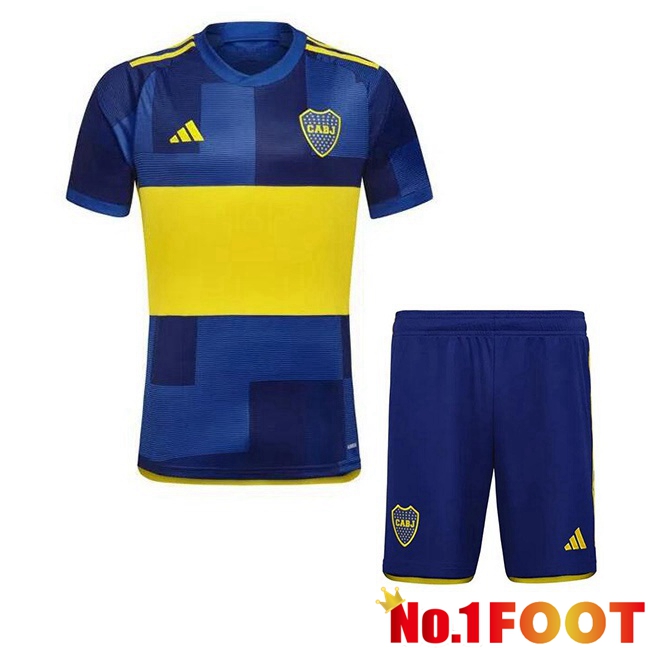 Boca Juniors Kids Soccer Jersey Home Blue 2023/2024