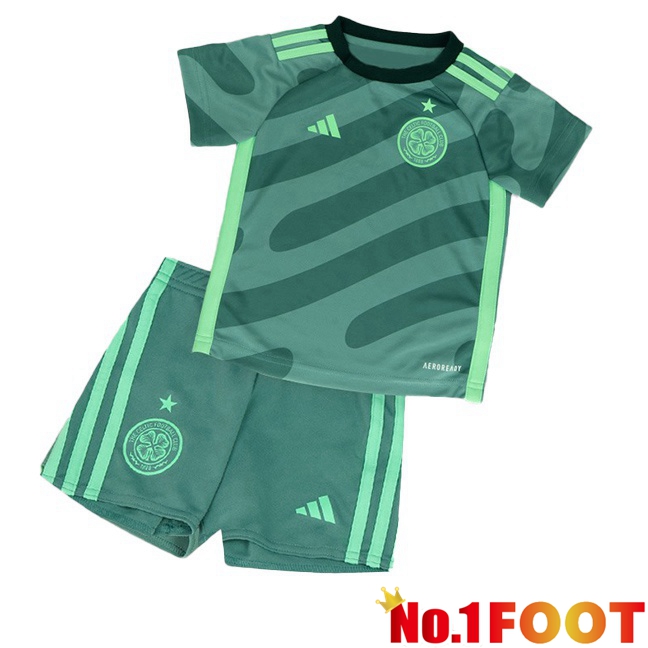 Celtic FC Kids Soccer Jersey Third Green 2023/2024