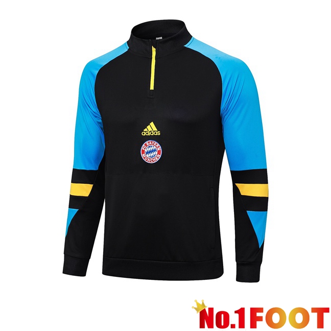 Bayern Munich Training Sweatshirt Black Blue 2023/2024