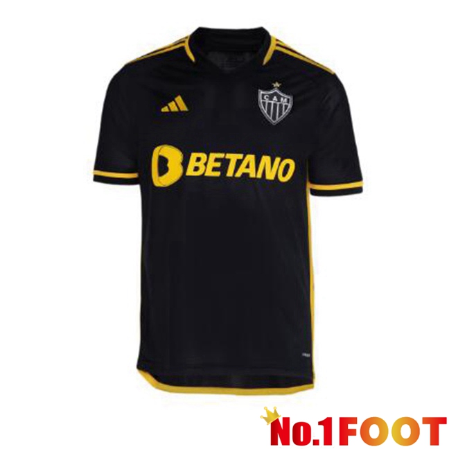 Atletico Mineiro Soccer Jersey Third Black 2023/2024