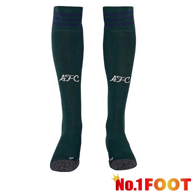 Arsenal Soccer Socks Third Green 2023/2024