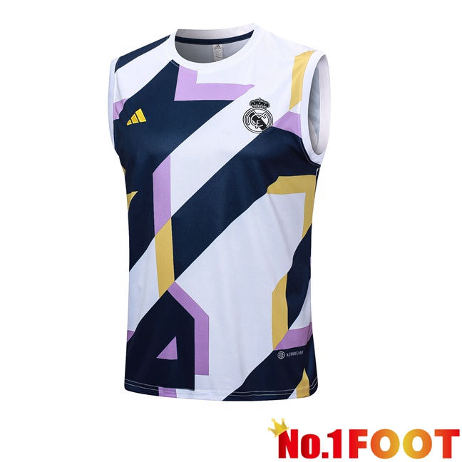 Real Madrid Soccer Vest White 2023/2024