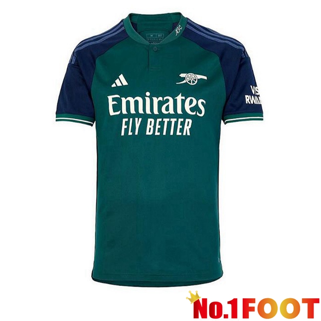 Arsenal Soccer Jersey Third Green 2023/2024