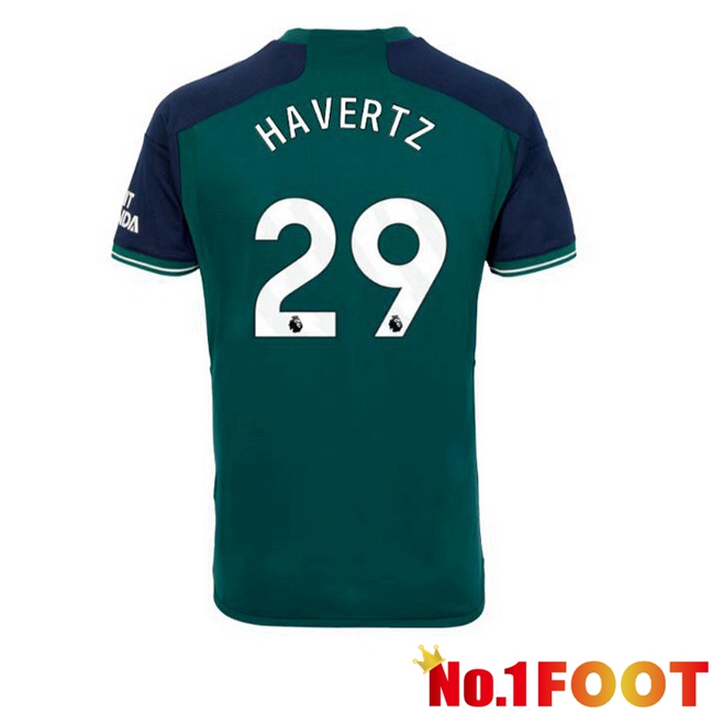 Arsenal (HAGreenZ 29) Soccer Jersey Third Green 2023/2024