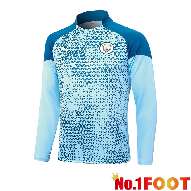 Manchester City Training Sweatshirt Blue 2023/2024