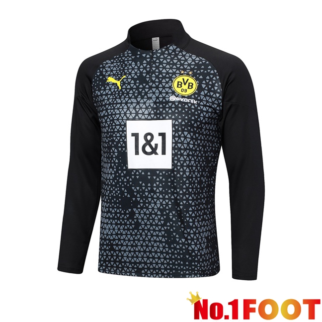 Dortmund BVB Training Sweatshirt Black 2023/2024