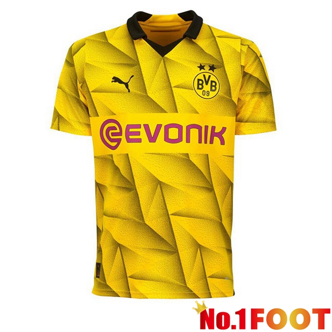 Dortmund BVB Soccer Jersey CUP Yellow 2023/2024