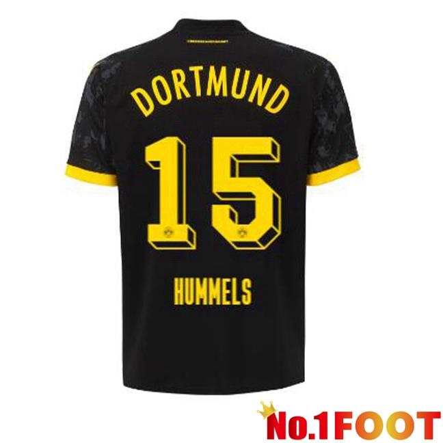 Dortmund BVB (Hummels 15) Soccer Jersey Away Black 2023/2024