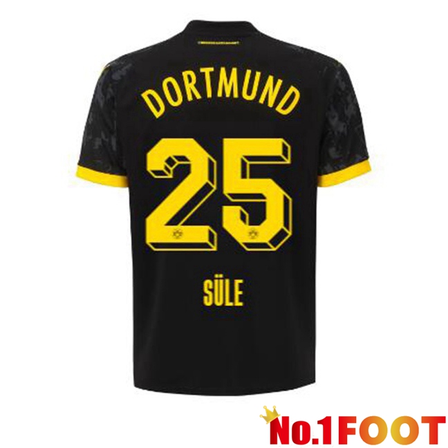 Dortmund BVB (Süle 25) Soccer Jersey Away Black 2023/2024