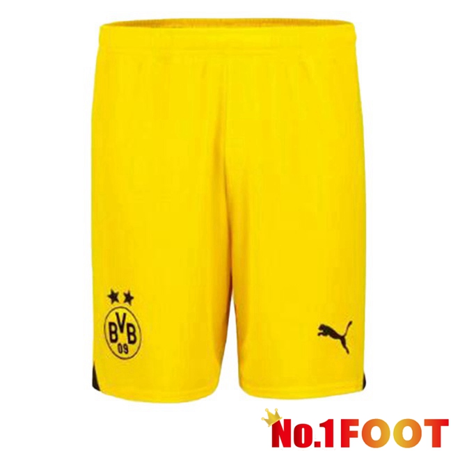 Dortmund BVB Soccer Shorts Away Yellow 2023/2024