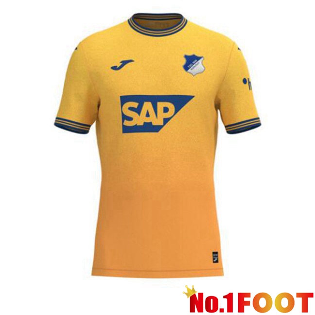 TSG Hoffenheim Soccer Jersey Third Yellow 2023/2024