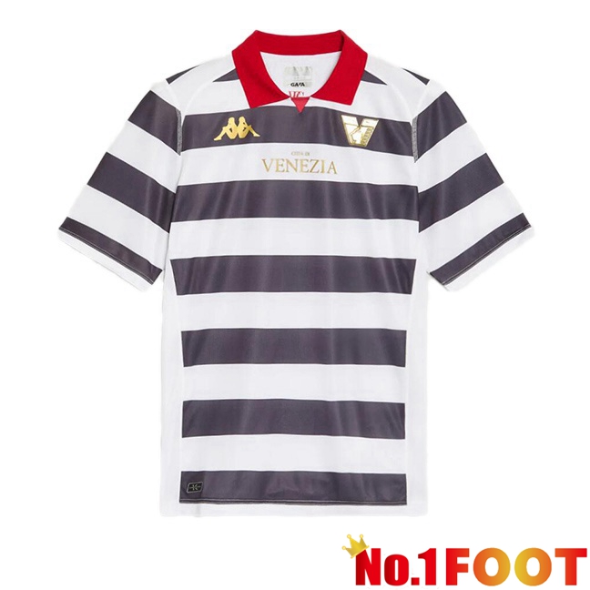 Venise FC Soccer Jersey Third White 2023/2024 - Click Image to Close