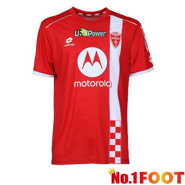 AC Monza Soccer Jersey Home Red 2023/2024