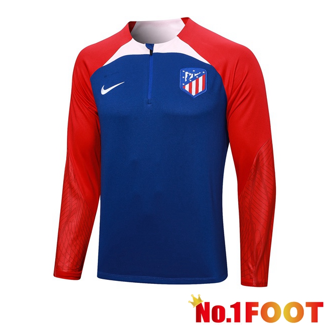 Atletico Madrid Training Sweatshirt Blue 2023/2024