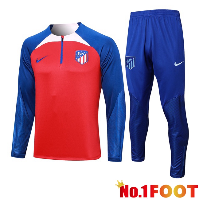 Atletico Madrid Training Tracksuit Suit Red 2023/2024