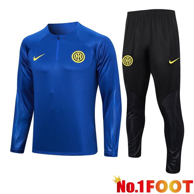 Inter Milan Training Tracksuit Suit Blue 2023/2024