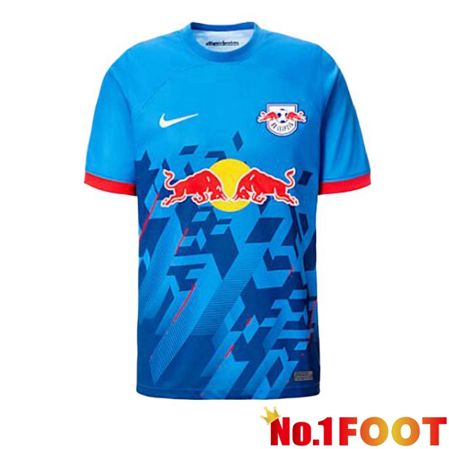 RB Leipzig Soccer Jersey Third Blue 2023/2024