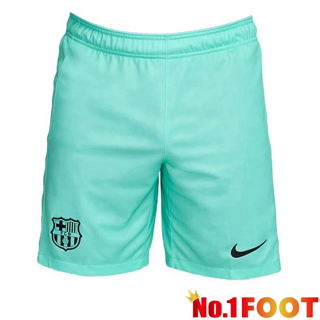 FC Barcelona Soccer Shorts Third Green 2023/2024