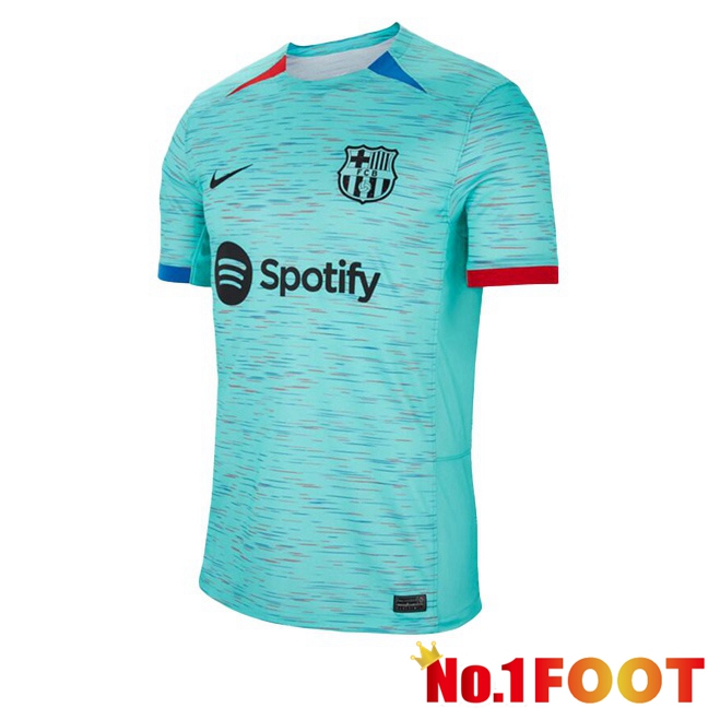 FC Barcelona Soccer Jersey Third Green 2023/2024