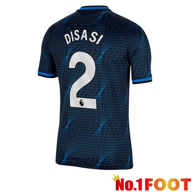 FC Chelsea (Disasi 2) Soccer Jersey Away Blue 2023/2024