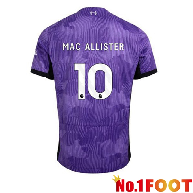 FC Liverpool (MAC ALLISTER 10) Soccer Jersey Third Purple 2023/2024