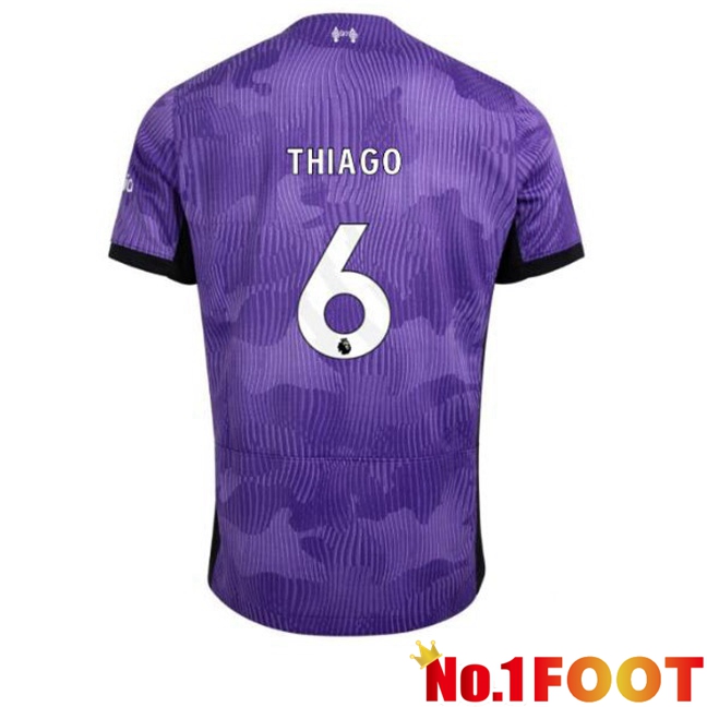 FC Liverpool (THIAGO 6) Soccer Jersey Third Purple 2023/2024