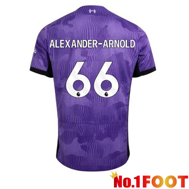 FC Liverpool (ALEXANDER-ARNOLD 66) Soccer Jersey Third Purple 2023/2024